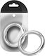 Triune Round Cock Ring 4.5cm Steel