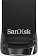Sandisk Ultra Fit 512GB USB 3.1 Stick Μαύρο