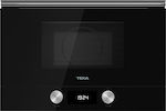 Teka ML 8220 BIS 112030001 Built-in Microwave Oven with Grill 22lt Black