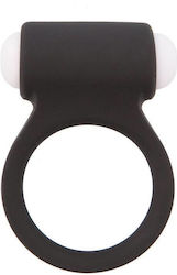Dream Toys Lit Up Silicone Stimu Ring 3 Ring Cock Silicone Black