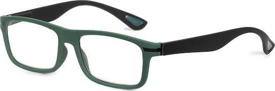 Looplabb Empress LL07C Reading Glasses +3.00 in Green color