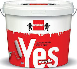 Berling Yes Plastic Acrilyc Paint for Exterior Use Gray 3lt