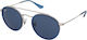 Ray Ban Στρογγυλά Παιδικά Γυαλιά Ηλίου Ασημί
