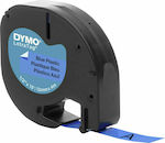 Dymo 91205 Ταινία Ετικετογράφου 4m x 12mm σε Μπλε Χρώμα