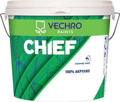 Vechro Chief Plastic Acrilyc Paint for Exterior Use White 15lt