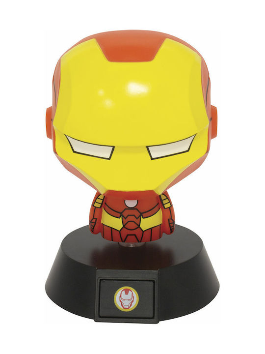 Paladone Lampă decorativă pentru copii Iron Man Multicolor