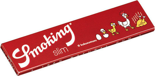 Kukuxumusu King Size Red Zigarettenpapier King Size 33 Blätter 1Stück