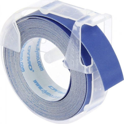 Dymo 3D Label Tape Bandă de Etichetare Albastru lucios din plastic 3m x 9mm în Culoarea Albastru 1buc