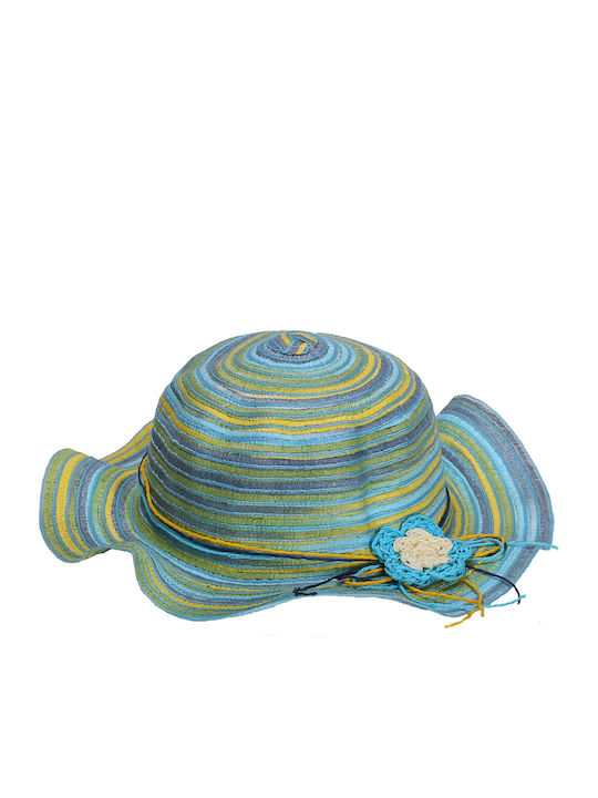 Kindermütze Blau für Mädchen 54cm