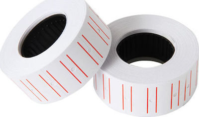 Deli 600 Selbstklebende Etikettenrollen für Etikettendrucker 21.5x12mm 10Stück