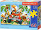 Kinderpuzzle Softies on Safari für 5++ Jahre 60pcs Castorland