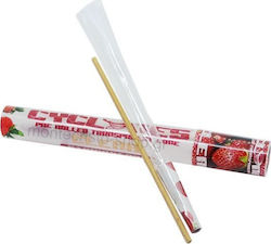 Cyclones Πουρόφυλλο Cyclones Clear Strawberry Pre Rolled Φράουλα