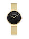 Curren Watch with Metal Bracelet Black/Gold