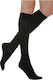 Golden Net 155 Support 140 Den Below Knee Calf High Socks Black