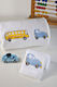 Down Town Home Set Babyhandtücher 2 Stück White Bus 515 Gewicht 550gr/m² 61-0519