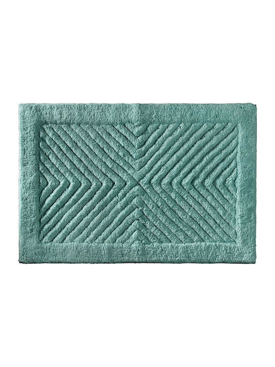 Guy Laroche Bath Mat Cotton Mozaik 1127091120045 Petrol 70x120cm