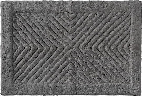 Guy Laroche Бански килим Памук Правоъгълена Mozaik 1127091120030 Титан 40x60бр