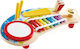 Hape Instrument de Percuție din Lemn Mighty Mini Band pentru 2+ Ani