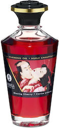 Shunga Aphrodisiac Warming Massageöl mit Duft leuchtende Kirsche 100ml
