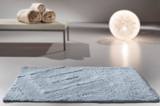 Guy Laroche Bath Mat Cotton Trivia 1127091120019 Sky 70x120cm Guy Laroche Bath Mat Cotton Trivia 1127091120019 Sky 70x120cm