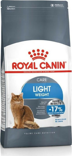 Royal Canin Light Weight Care Dry Food Diet for Adult Cats with Sensitive Urinary with Poultry 1.5kg