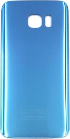 Batterieabdeckung Blau für Galaxy S7 Edge
