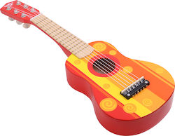 Tooky Toys Wooden Guitar for 3+ Years
