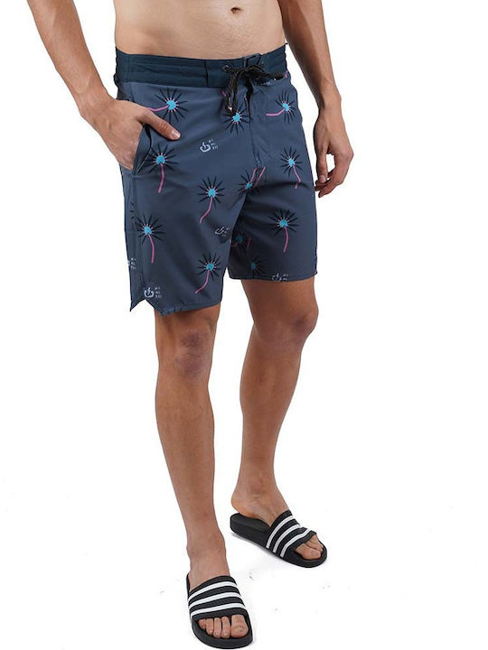 Emerson Men's Swimwear Bermuda Ebony Floral