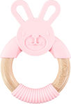 Nibbling Bo Bunny Teething Ring made of Silicone for 3 m+ 1pcs BR74235