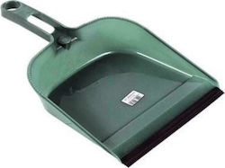 Cyclops Plastic Dustpan with Rubber Band Green