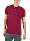 Emerson Men's Short Sleeve Blouse Polo Berry