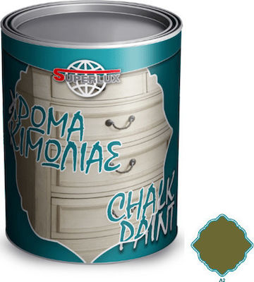 Superlux Chalk Paint Vopsea cu Creta Măslin Ladis Haki 750ml CHALKPAINT750-Λ2