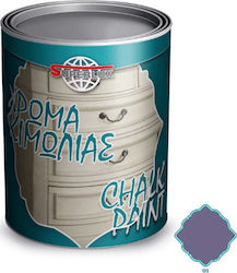 Superlux Chalk Paint Vopsea cu Creta Lila Lila Violet 750ml CHALKPAINT750-Ο1