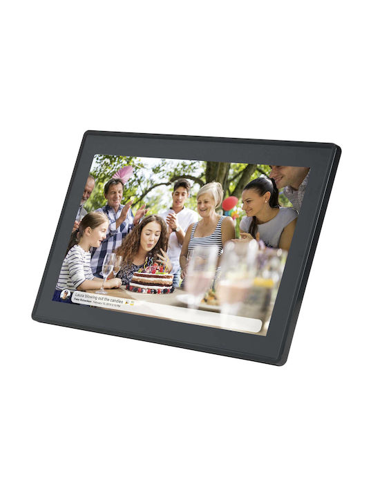 Denver PFF-1513 Ramă Foto Digitală LED 15.6" cu WiFi Negru