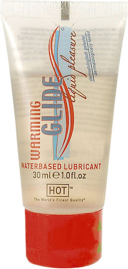 HOT Warming Glide Liquid Pleasure Λιπαντικό 30ml