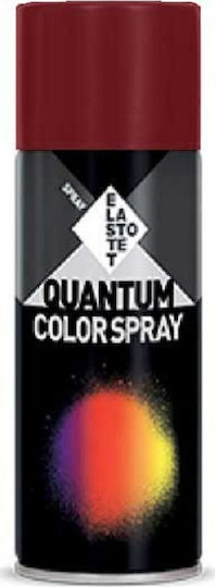 Elastotet Σπρέι Βαφής Quantum Ακρυλικό με Μεταλλικό Εφέ Ruby Red RAL 3003 400ml