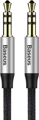 Baseus Καλώδιο 3.5mm male - 3.5mm male Μαύρο 0.5m (CAM30-AS1)