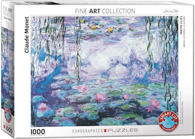 Waterlilies by Monet Puzzle 2D 1000 Bucăți