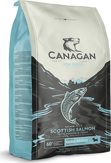Canagan Scottish Salmon 2kg Dry Food for Small Breed Dogs with Fish and Salmon