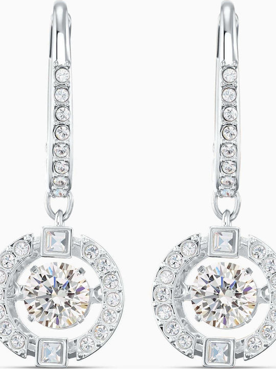 Swarovski Sparkling Dance Stone Σκουλαρίκια Κρεμαστά με Πέτρες