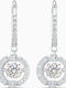 Swarovski Sparkling Dance Stone Σκουλαρίκια Κρεμαστά με Πέτρες