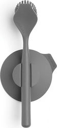Brabantia 081.1175/89 117589 Πλαστικές Βούρτσες Καθαρισμού με Λαβή για Πιάτα Γκρι 2τμχ