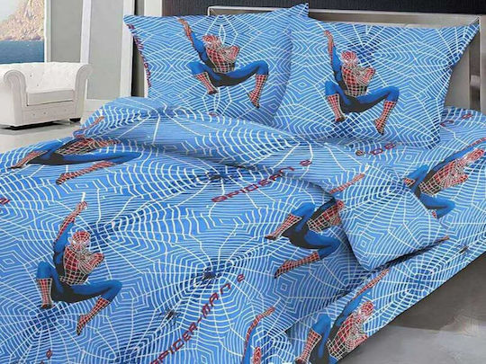 Kids Single Light Blue Duvet Cover