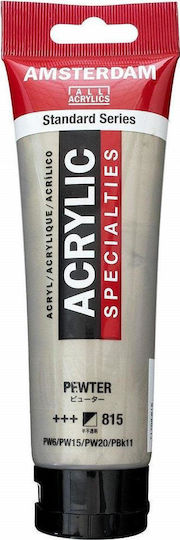 Royal Talens Amsterdam All Acrylics Standard Ακρυλικό Χρώμα Ζωγραφικής Pewter 815 120ml