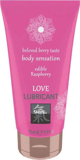 HOT Shiatsu Love Lubricant Gel-Schmiermittel Himbeere 75ml