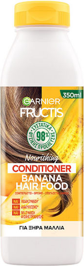 Garnier Fructis Hair Food Banana Balsam Reconstrucție/Nutriție pentru Uscat Păr 350ml