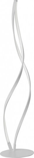 Ondaluce Nodo LED Floor Lamp H170xW32cm. with Warm White Light 3600lm White