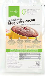 NoCarb Органичен продукт Смес за Mug Cake Quick&Easy Без захар Какао без глутен 50гр NoCarb Органичен продукт Смес за Mug Cake Quick&Easy Без захар Какао без глутен 50гр