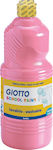 Giotto School Paint Tempera Colour Paint Bottle 1000ml Pink