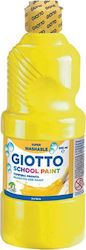 Giotto School Paint Tempera Farben Gelb in Flasche 500ml 1Stück 053530200